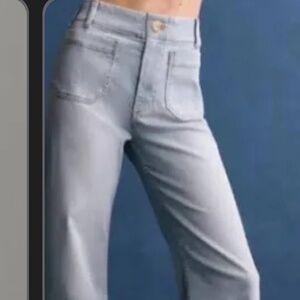 Maeve NWOT light wash cropped denim jean